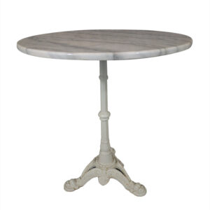 Mesa de mármol, 80 cm ⌀
