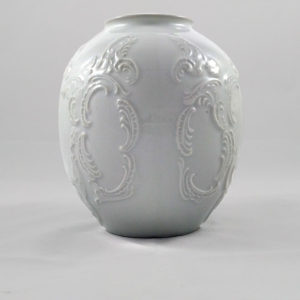 Florero alemán de porcelana, 1970