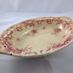 Fuente alemana de porcelana Villeroy & Boch