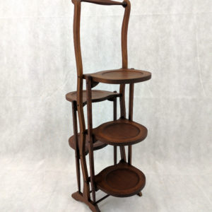 Cake stand eduardiano de 5 platos, ca. 1910