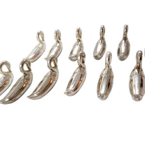 Set de reposa cubiertos con forma de cisnes, 1950-60.