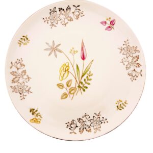 Plato de porcelana alemana, Winterling Marktleuthen, 1960-70.