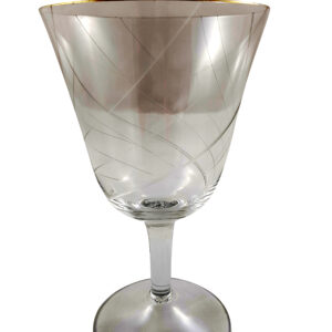 Set de copas de cristal, Alemania, 1950-60