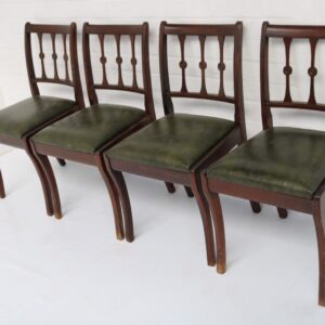Juego de 4 sillas de comedor vintage